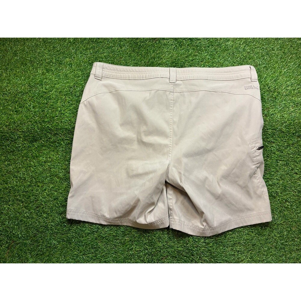 Eddie Bauer Women’s Size 14 Khaki Hiking Shorts Outdoor Trail Travel - Picture 5 of 5
